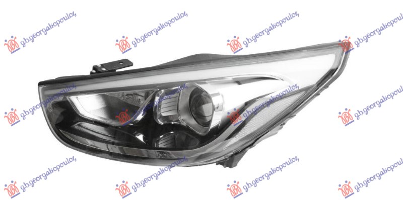 FAR ELEKTRICNI SA LED DNEVNIM SVETLOM (HROM LAJSNA) (DEPO) HYUNDAI iX35/TUCSON 2010-2015 (LM/EL/ELH)