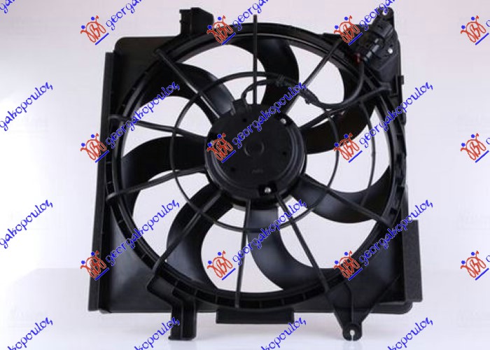 VENTILATOR KOMPLET (2.0 CRDI DIZEL) (461mm) (3 PIN) KIA SPORTAGE 2014-2015 (SL)