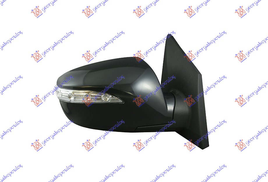 RETROVIZOR ELEKTRICNI SA GREJACEM (MIGAVAC) (KONVEKSNO STAKLO) HYUNDAI iX35/TUCSON 2010-2015 (LM/EL/ELH)