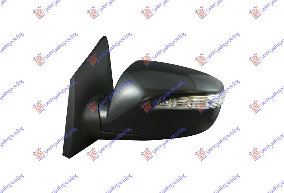 RETROVIZOR ELEKTRICNI SA GREJACEM (MIGAVAC) (KONVEKSNO STAKLO) HYUNDAI iX35/TUCSON 2010-2015 (LM/EL/ELH)