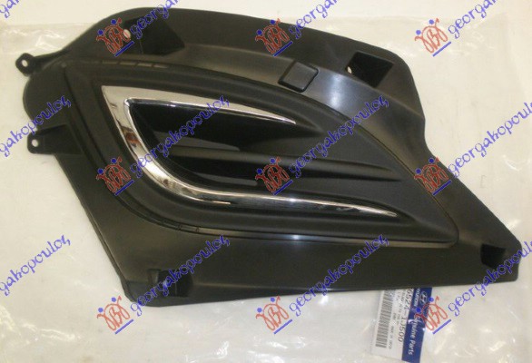 RESETKA PREDNJEG BRANIKA (BEZ MAGLENGE) HROM LAJSNA (ORIGINALNI) HYUNDAI i20 I 2012-2014 (BA/IA)