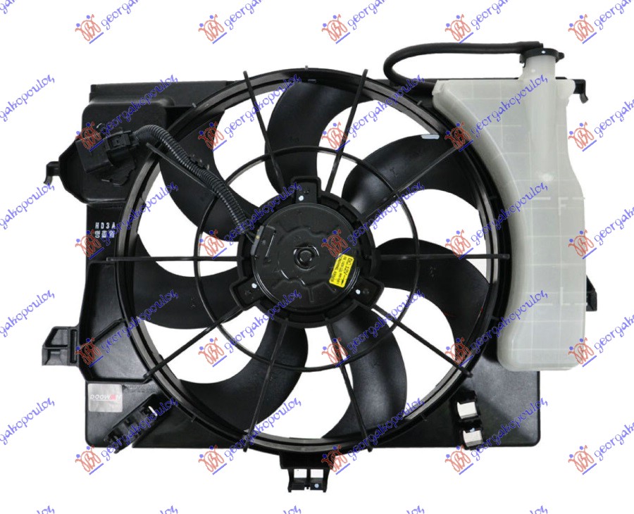 VENTILATOR KOMPLET (BENZIN) HYUNDAI ACCENT 2014-2018 (EXPORT TYPE)