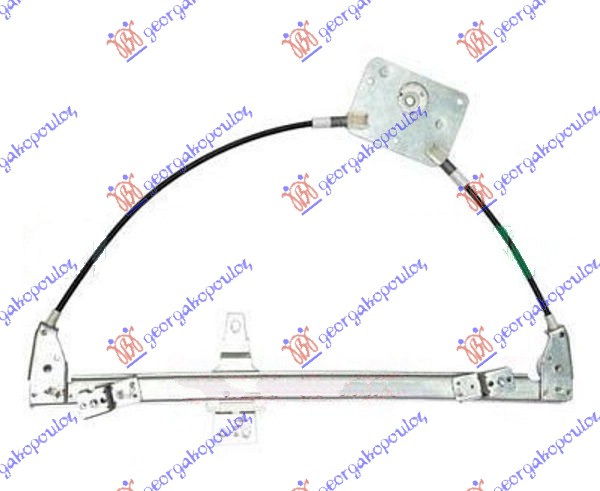 PODIZAC PREDNJEG PROZORA ELEKTRICNI (BEZ MOTORA) (A KVALITET) HYUNDAI i20 II (H/B) 2014-2018 (GB/IB)
