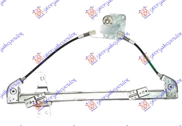 PODIZAC ZADNJEG PROZORA ELEKTRICNI (BEZ MOTORA) (A KVALITET) HYUNDAI i20 II (H/B) 2014-2018 (GB/IB)