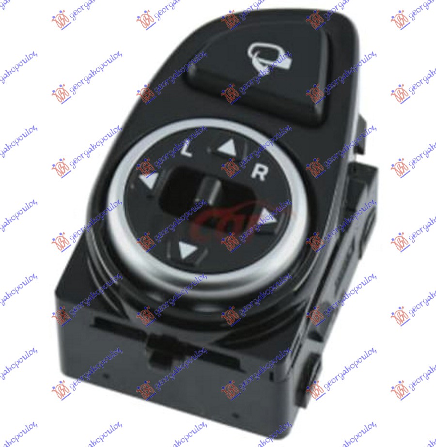 PREKIDAC ZA RETROVIZOR (10 PIN) HYUNDAI i20 II (H/B) 2014-2018 (GB/IB)