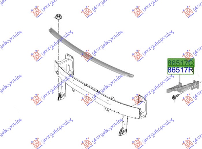 NOSAC FARA PLASTICNI HYUNDAI i20 III 2024- (BC3/BI3)