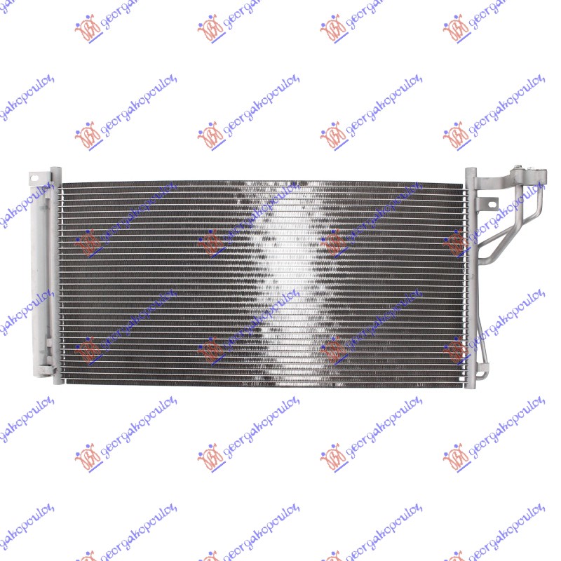 HLADNJAK KLIME BENZIN (MAN/AUTO) (675x340) HYUNDAI SONATA 2006-2011 (NF)
