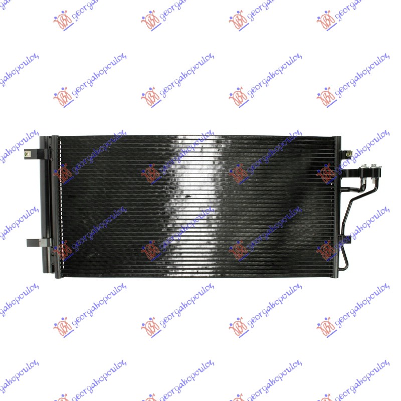 HLADNJAK MOTORA 2.0 CRDi (MAN/AUTO) (+/-AC) (665x340) HYUNDAI SONATA 2006-2011 (NF)