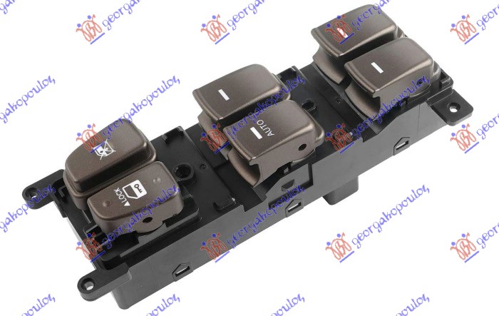 PREKIDAC U PREDNJIM VRATIMA (4 TASTERA) (14 PIN) HYUNDAI SONATA 2006-2011 (NF)