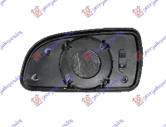 STAKLO RETROVIZORA SA GREJACEM HYUNDAI SONATA 2006-2011 (NF)