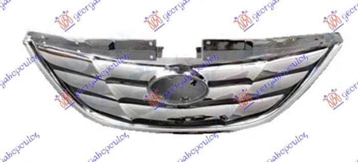 PVC MASKA HROM (HROM OKVIR) HYUNDAI SONATA 2011-2015 (YF)