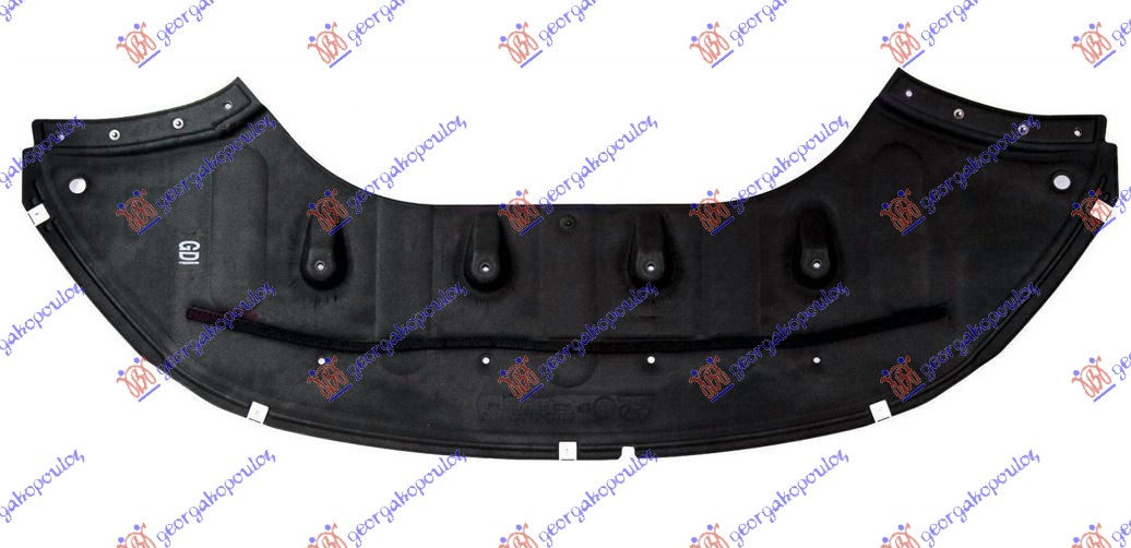 ZASTITA MOTORA ISPOD BRANIKA PLASTICNI (SPORT) HYUNDAI SONATA 2017-2019 (LF)