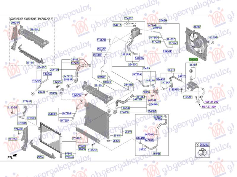 POSUDA ZA ANTIFRIZ HYUNDAI STARIA 2025- (US4)