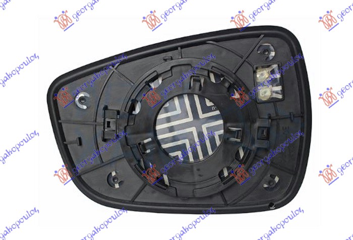 STAKLO RETROVIZORA SA GREJACEM (KONVEKSNO) HYUNDAI i30 5D 2012-2014 (GD)