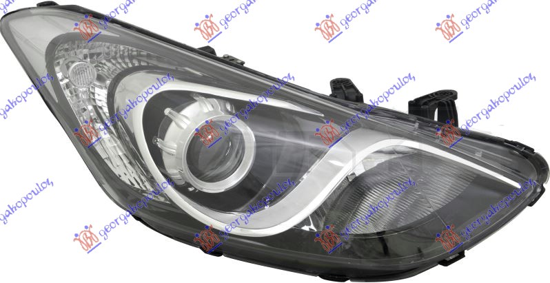 FAR ELEKTRICNI CRNI (SA PROJEKTOROM) SA MIGAVCEM (DEPO) HYUNDAI i30 5D 2014-2017 (GD)