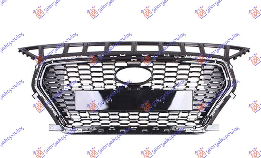 PVC MASKA CRNA HYUNDAI i30 HATCHBACK/TOURER 2017-2020 (PDE/PDEN)