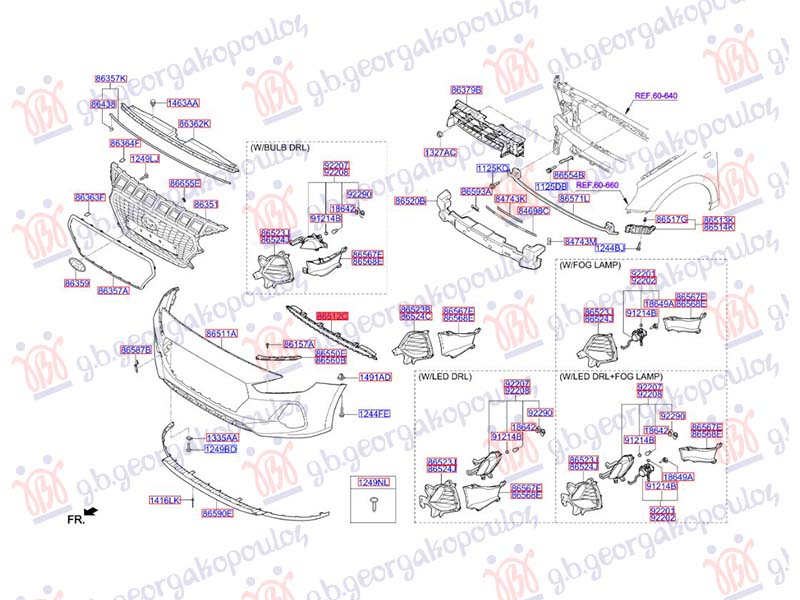 CENTRALNA RESETKA DONJA SREDNJA (ORIGINALNI) HYUNDAI i30 HATCHBACK/TOURER 2017-2020 (PDE/PDEN)