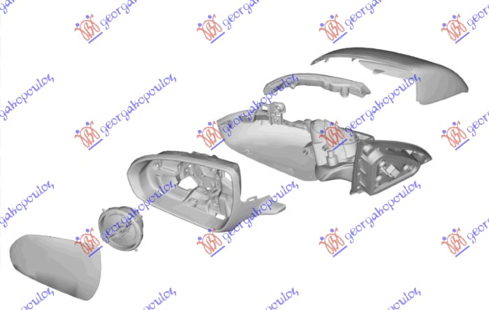 MIGAVAC U RETROVIZORU HYUNDAI i30 FASTBACK 2020- (PDE/PDEN)