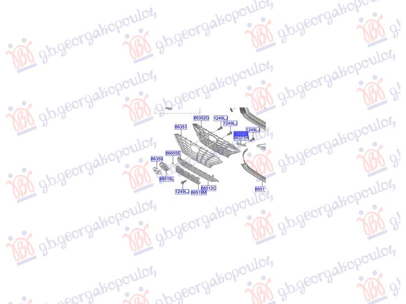 POKLOPAC NA PVC MASCI (ORIGINALNI) HYUNDAI i30 HATCHBACK 2020- (PDE/PD/PDEN)