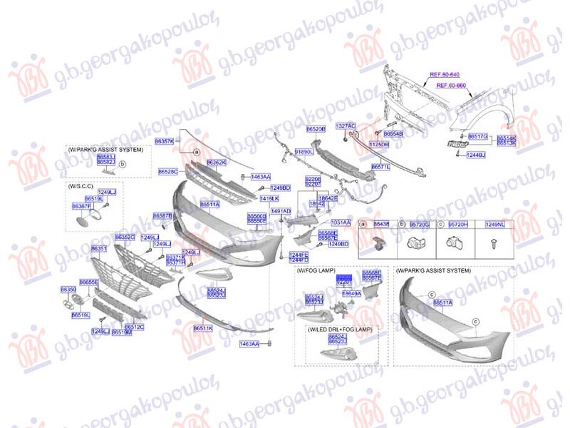MAGLENKA (ORIGINALNI) HYUNDAI i30 HATCHBACK 2020- (PDE/PD/PDEN)
