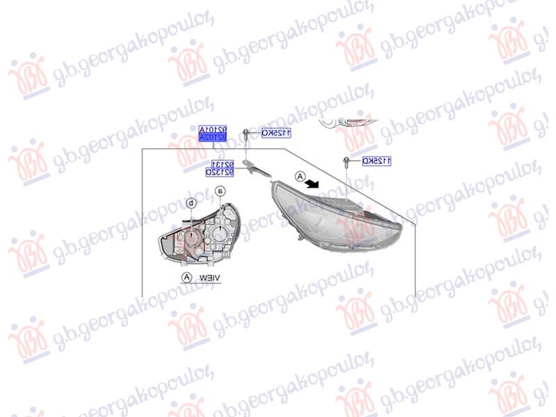 FAR ELEKTRICNI (ORIGINALNI) HYUNDAI i30 HATCHBACK 2020- (PDE/PD/PDEN)