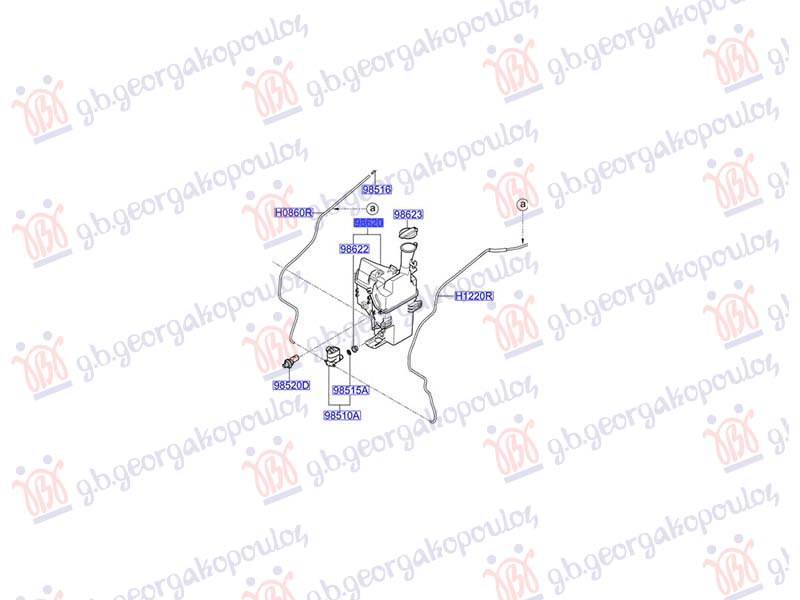 POSUDA ZA TECNOST BRISACA (ORIGINALNI) HYUNDAI i30 HATCHBACK/TOURER 2017-2020 (PDE/PDEN)