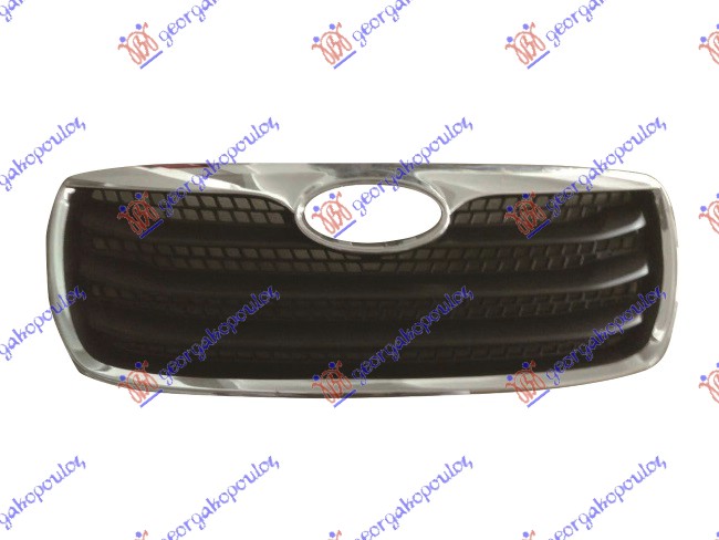 PVC MASKA KOMPLET (HROM LAJSNA) HYUNDAI SANTA FE 2009-2012 (CM)