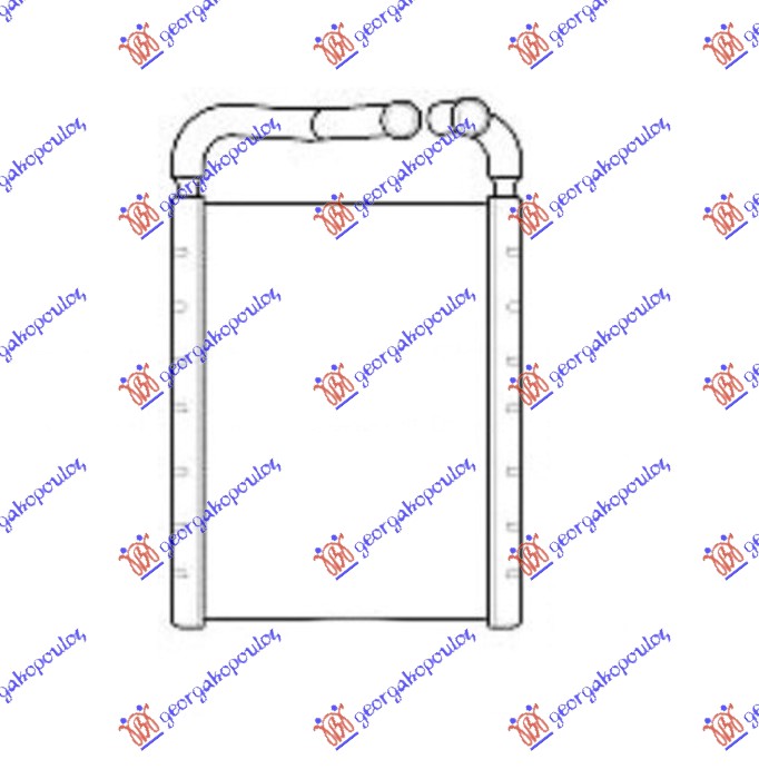 GREJAC KABINE BENZIN/DIZEL (147x229) HYUNDAI SANTA FE 2009-2012 (CM)