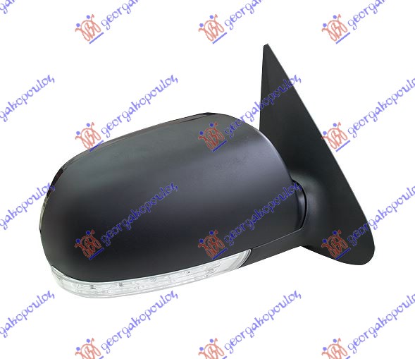 RETROVIZOR ELEKTRICNI SA GREJACEM (MIGAVAC) HYUNDAI SANTA FE 2009-2012 (CM)