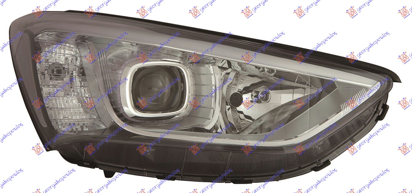 FAR ELEKTRICNI SA LED DNEVNIM SVETLOM (DEPO) HYUNDAI SANTA FE 2012-2016 (DM/DMA)