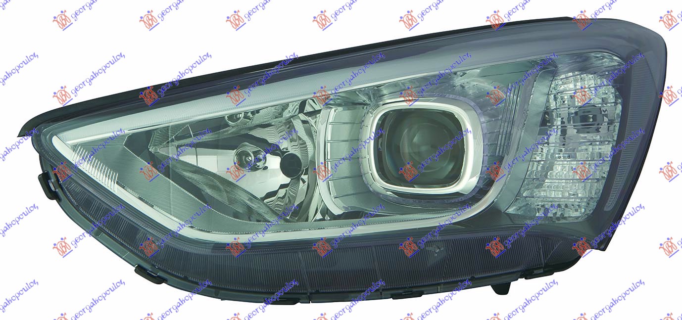 FAR ELEKTRICNI SA LED DNEVNIM SVETLOM (DEPO) HYUNDAI SANTA FE 2012-2016 (DM/DMA)
