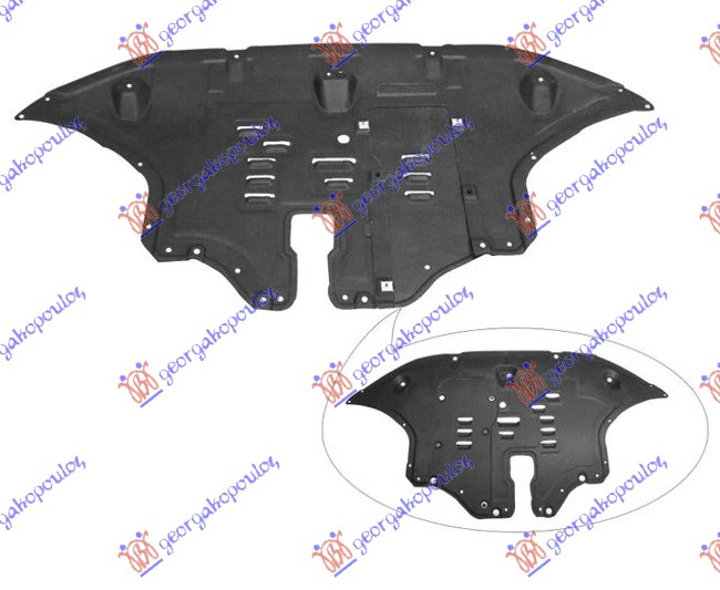 ZASTITA MOTORA PLASTIKA HYUNDAI SANTA FE 2018-2020 (TM/TMA)