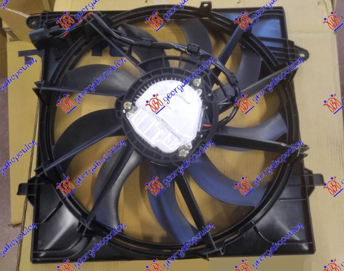 VENTILATOR KOMPLET (2.0/2.2 CRDi DIZEL) (4 PIN) HYUNDAI SANTA FE 2018-2020 (TM/TMA)