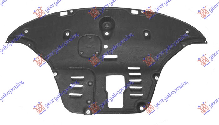 ZASTITA MOTORA PLASTICNA (2WD) HYUNDAI SANTA FE 2020-2024 (TM/TMA)