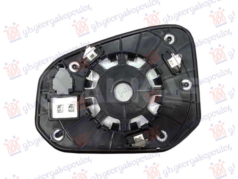 STAKLO RETROVIZORA SA GREJACEM (2 PIN) (KONVEKSNO) HYUNDAI SANTA FE 2024- (MX5)
