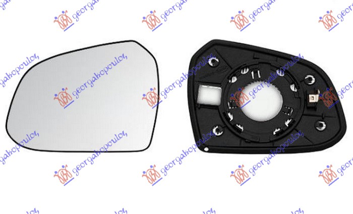 STAKLO RETROVIZORA SA GREJACEM (KONVEKSNO) HYUNDAI i10 II 2013-2016 (BA/IA)