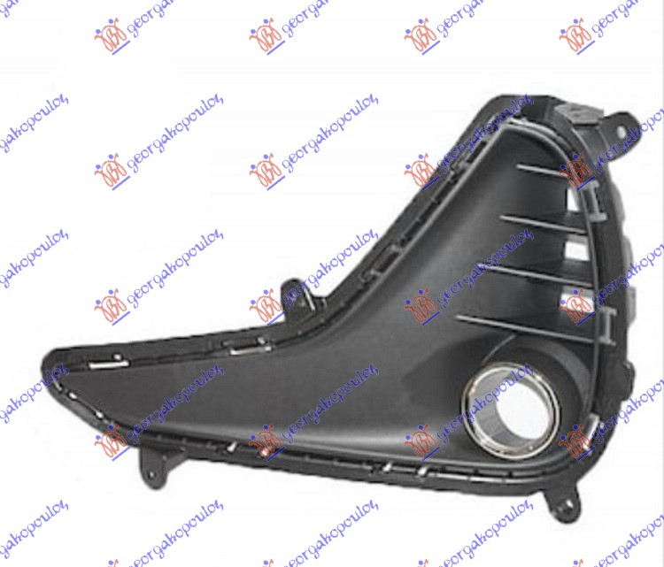 RESETKA PREDNJEG BRANIKA (SA MAGLENKOM) (ORIGINALNI) HYUNDAI i10 II 2016-2019 (BA/IA)