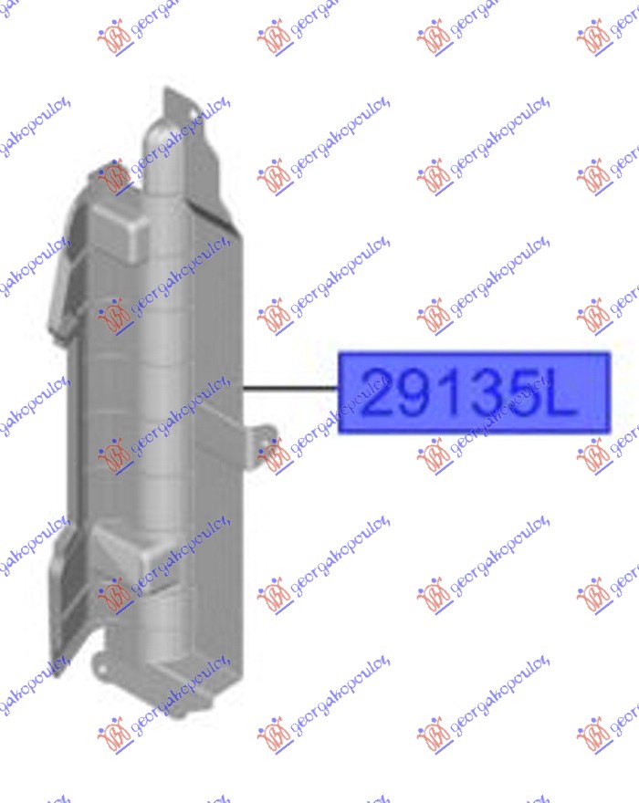 NOSAC HLADNJAKA VERTIKALNI (ORIGINALNI) HYUNDAI i10 III 2023- (AC3/AI3)