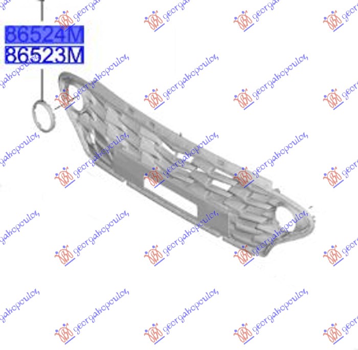 POKLOPAC DNEVNOG SVETLA (ORIGINALNI) HYUNDAI i10 III 2023- (AC3/AI3)