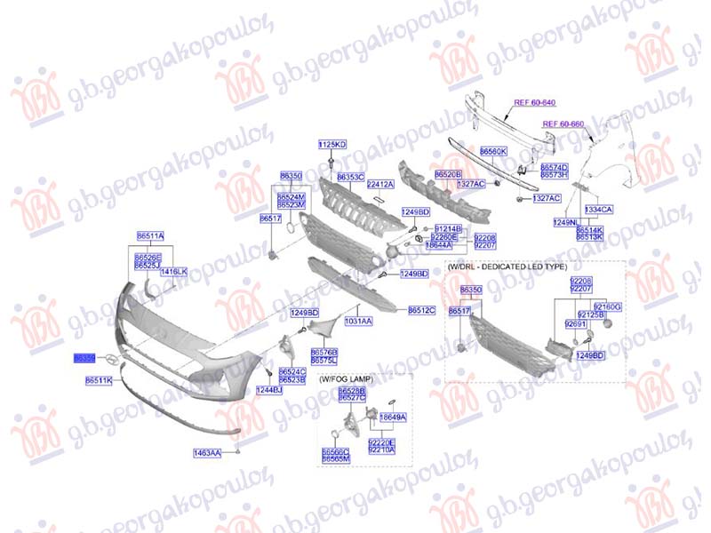 ZNAK NA PVC MASCI (ORIGINALNI) HYUNDAI i10 III 2023- (AC3/AI3)