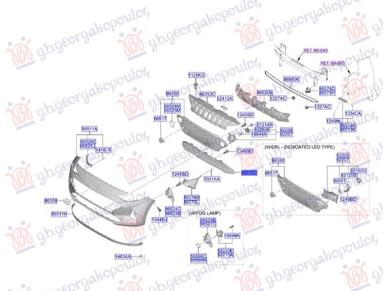 CENTRALNA RESETKA (ORIGINALNI) HYUNDAI i10 III 2023- (AC3/AI3)