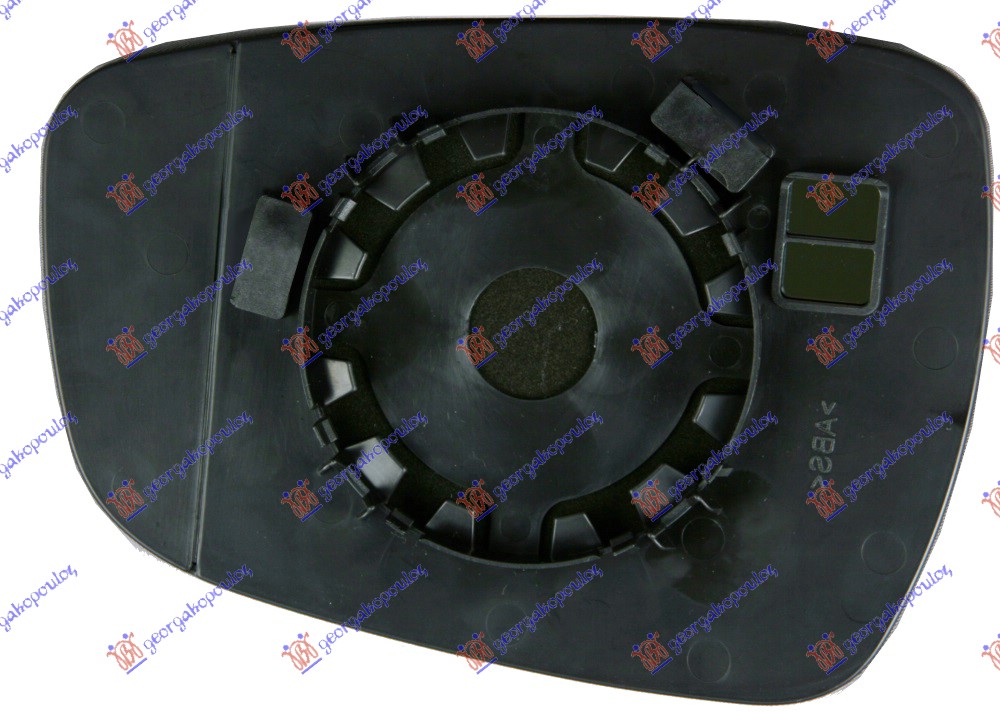 STAKLO RETROVIZORA SA GREJACEM (KONVEKSNO) HYUNDAI ACCENT 2014-2018 (EXPORT TYPE)