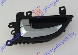 KVAKA PREDNJIH VRATA UNUTRASNJA HROM/CRNA HYUNDAI ELANTRA 2011-2013 (MD/UD)