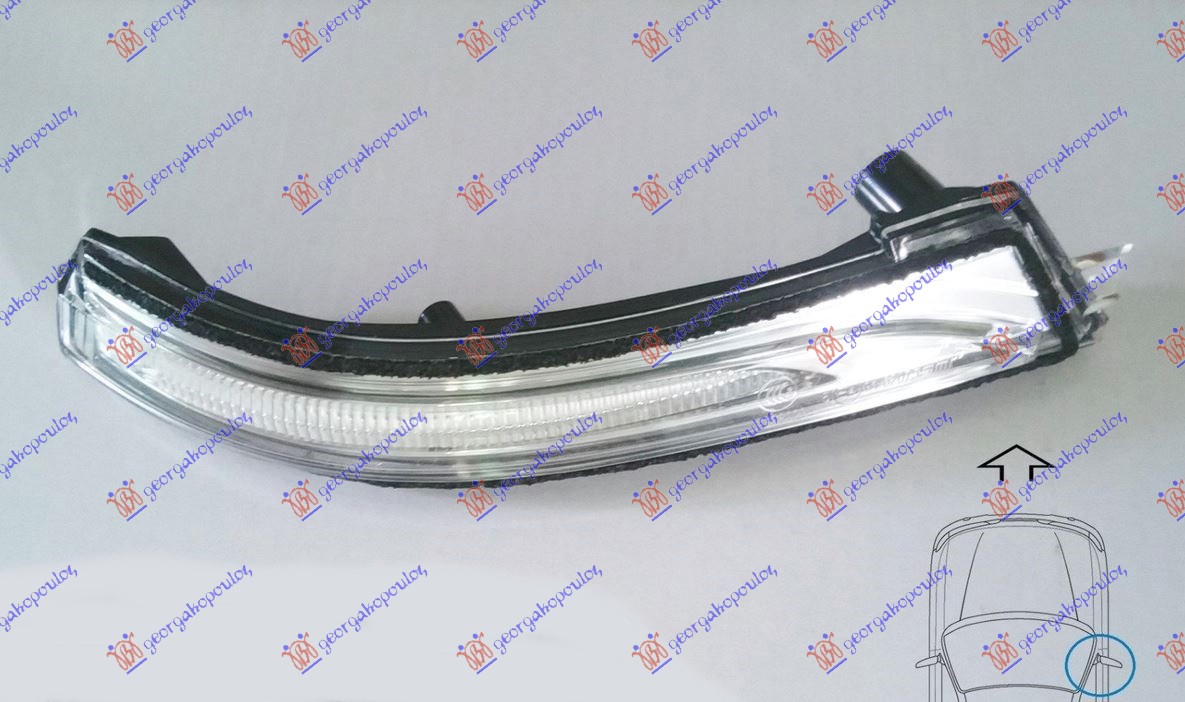 MIGAVAC U RETROVIZORU HYUNDAI ELANTRA 2015-2019 (AD/ADA)