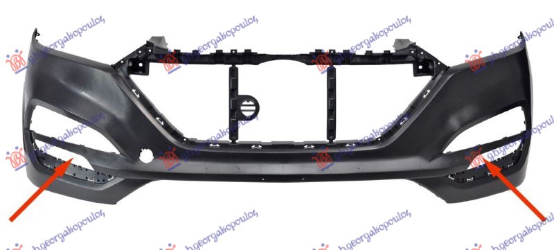 PREDNJI BRANIK GORNJI PM (SA LED DNEVNIM SVETLIMA) (A KVALITET) HYUNDAI TUCSON II 2015-2018 (TL/TLE)