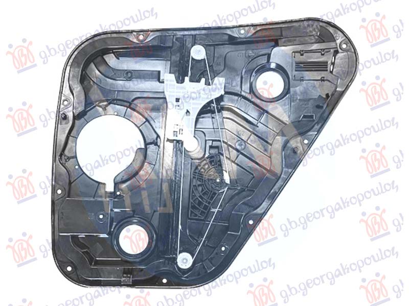 PODIZAC ZADNJEG PROZORA ELEKTRICNI (BEZ MOTORA) (SA NOSACEM) HYUNDAI TUCSON II 2015-2018 (TL/TLE)
