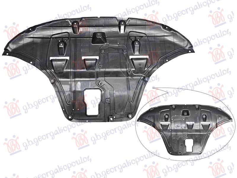 ZASTITA MOTORA (1.6/2.0/2.5L HIBRID) HYUNDAI TUCSON III 2020-2024 (NX4E/NX4A)