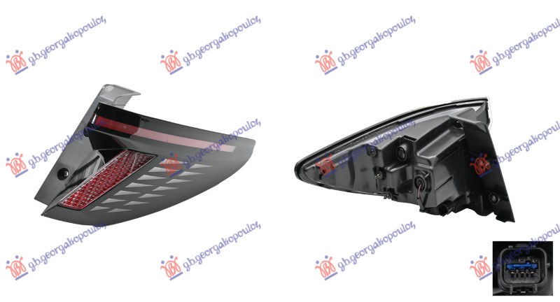 STOP LAMPA SPOLJASNJA CELA LED (EXPORT TIP RUSIJA) HYUNDAI TUCSON III 2020-2024 (NX4E/NX4A)