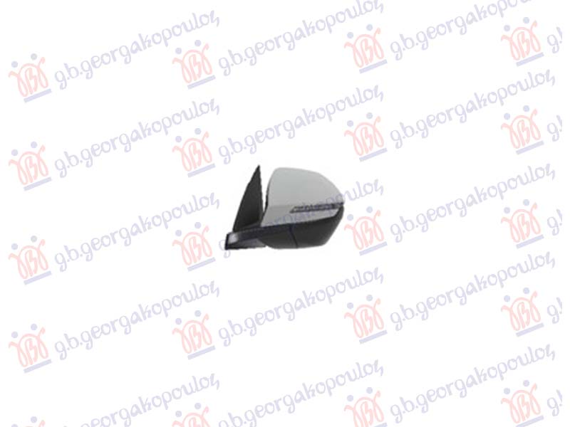 RETROVIZOR ELEKTRICNI SA GREJACEM PM (MIGAVAC) (6 PIN) (KONVEKSNO STAKLO) HYUNDAI TUCSON III 2020-2024 (NX4E/NX4A)