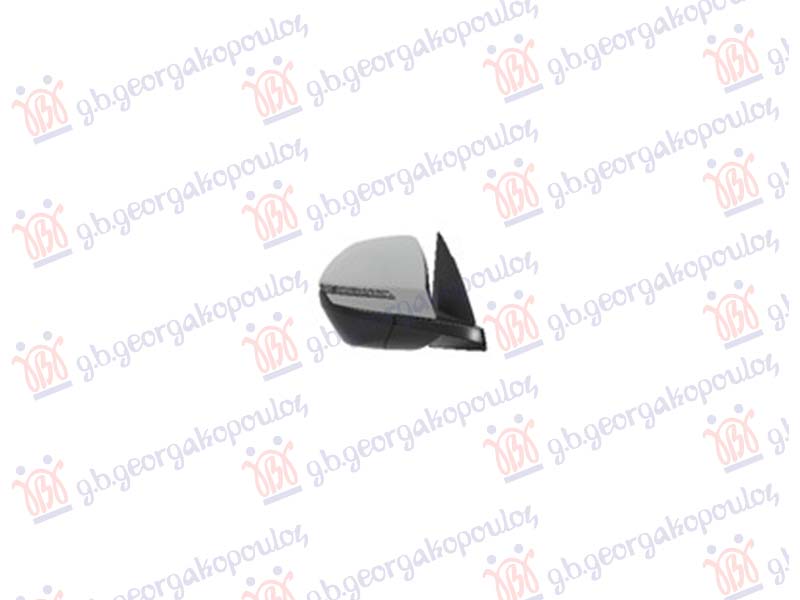 RETROVIZOR ELEKTRICNI SA GREJACEM PM (MIGAVAC) (6 PIN) (KONVEKSNO STAKLO) HYUNDAI TUCSON III 2020-2024 (NX4E/NX4A)